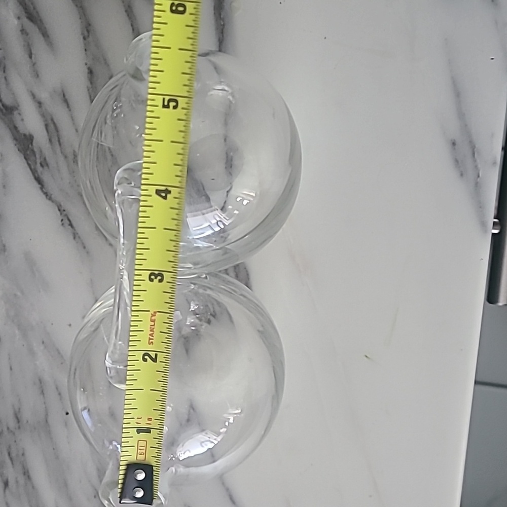 Vintage glass propagation vase - Picture 7 of 9
